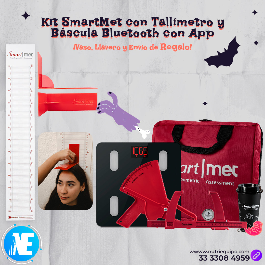 Kit SmartMet con Báscula Bluetooth y Regalos