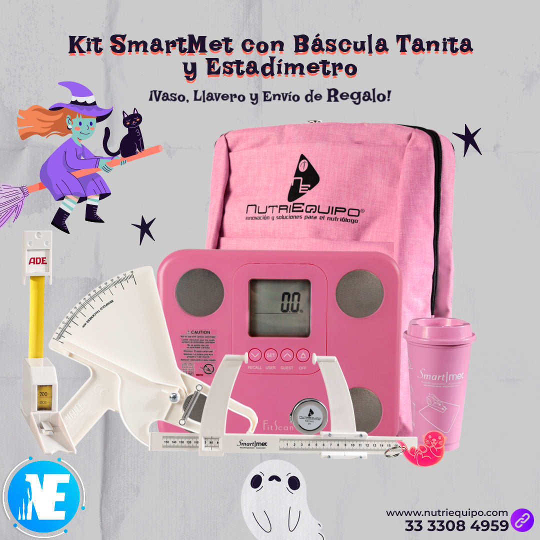 Kit SmartMet con Estadímetro, Báscula Tanita y Regalos